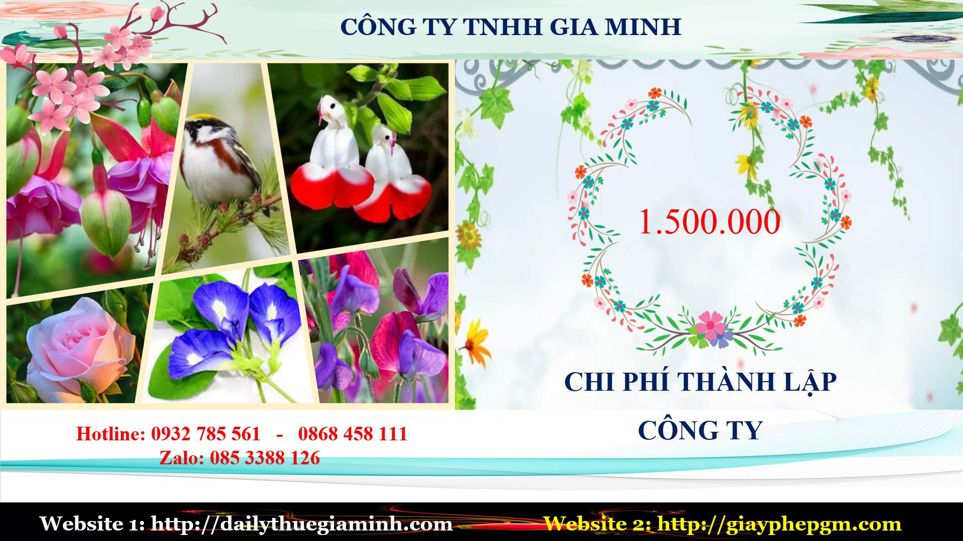 Dịch vụ thành lập doanh nghiệp tại Ninh Bình 5 Chi phí thành lập doanh nghiệp tại Ninh Bình