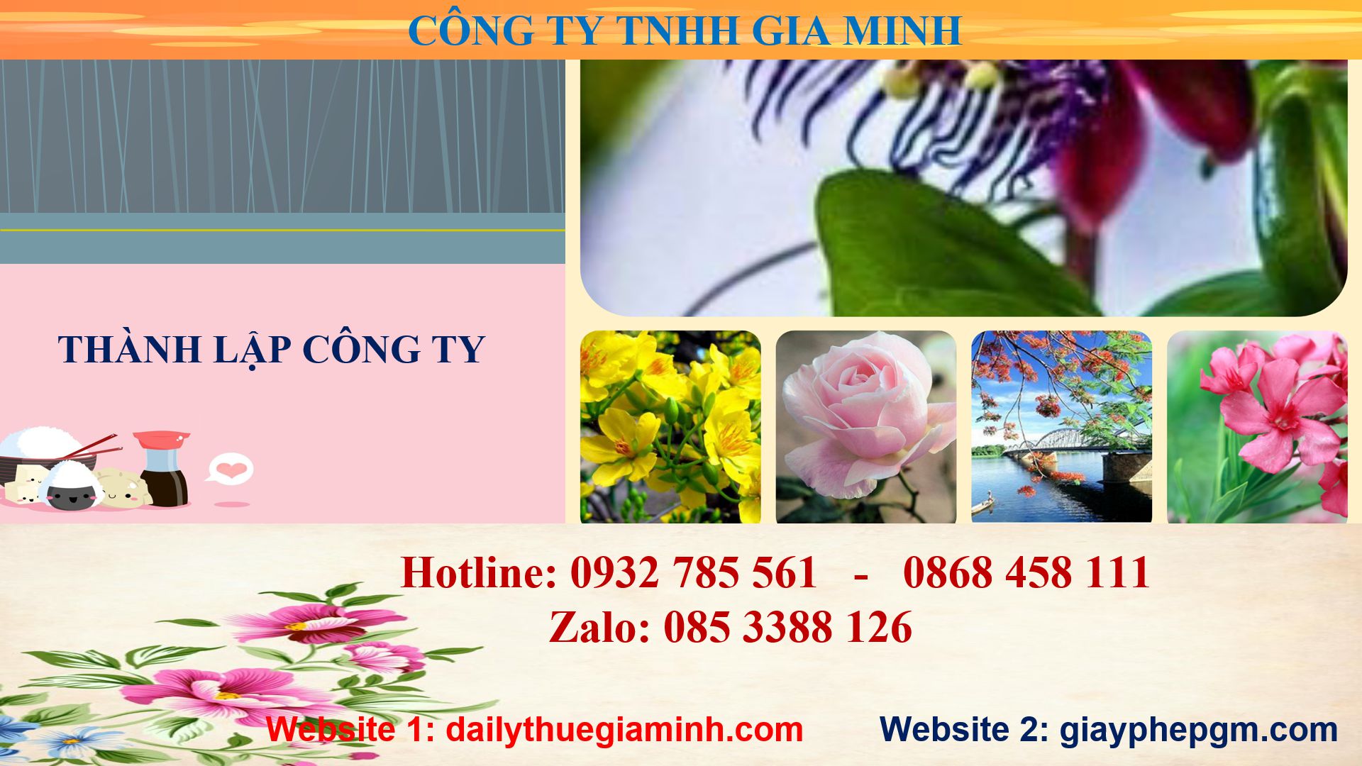 Dịch vụ thành lập doanh nghiệp tại Thị xã Bến Cát