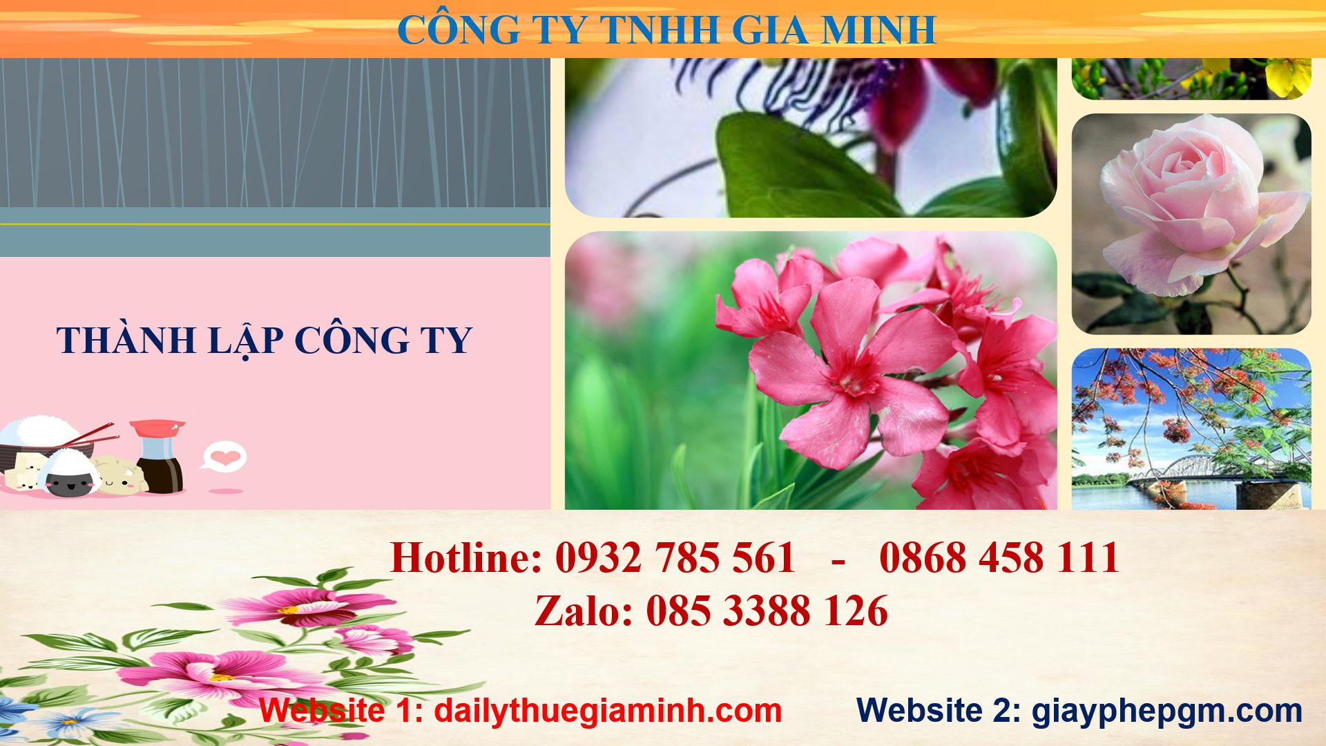 Dịch vụ thành lập doanh nghiệp tại Thị xã Dĩ An