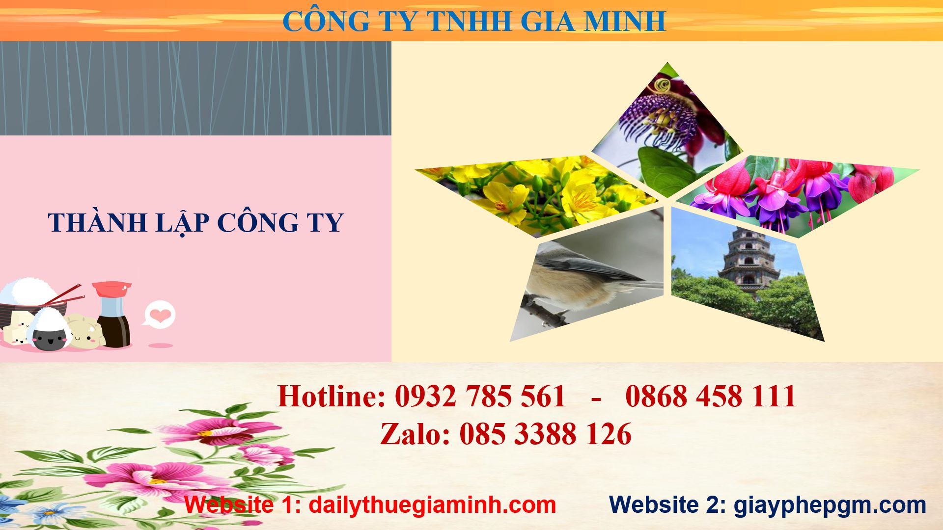 Dịch vụ thành lập doanh nghiệp tại Thị xã Sơn Tây