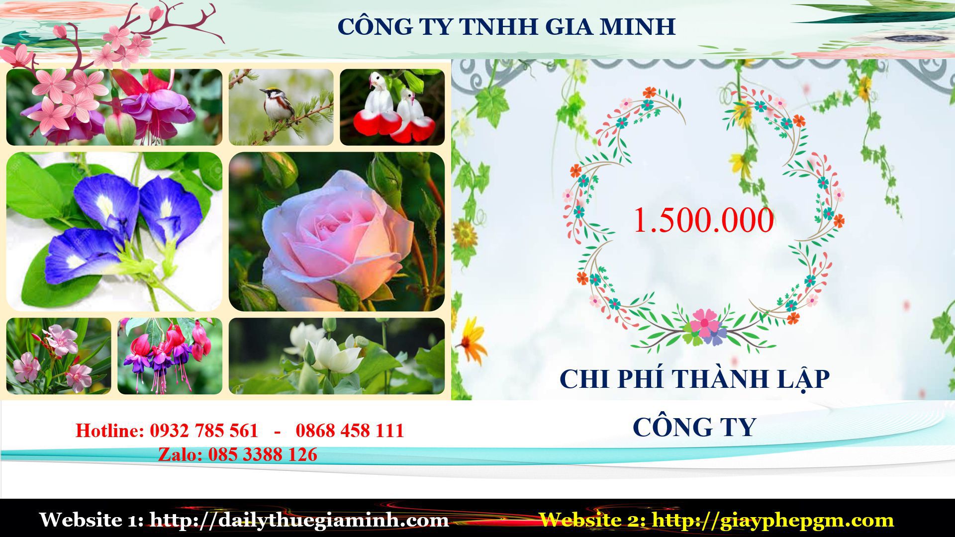 Dịch vụ thành lập doanh nghiệp tại Vĩnh Phúc 5 Chi phí thành lập doanh nghiệp tại Vĩnh Phúc