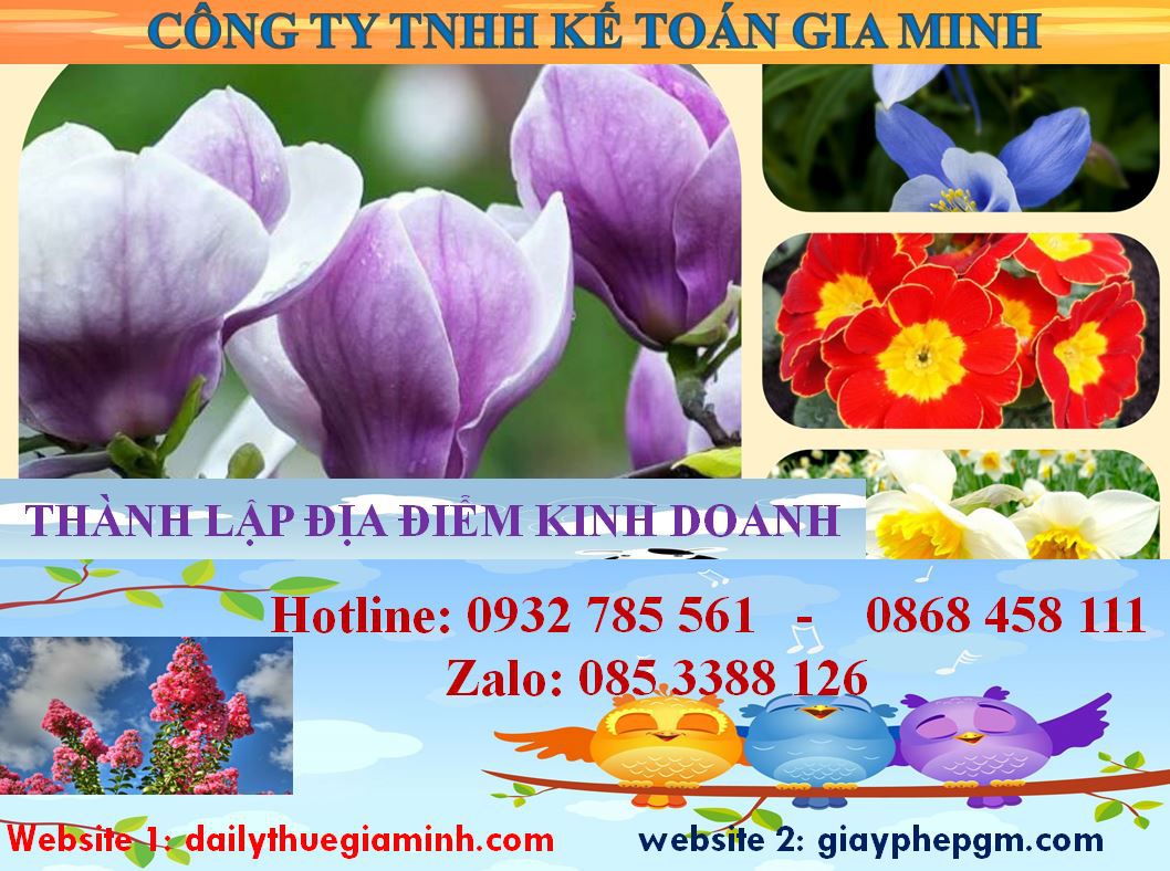 Thành lập địa điểm kinh doanh tại Bến Tre 4 Thủ tục thành lâp địa điểm kinh doanh tại Bến Tre
