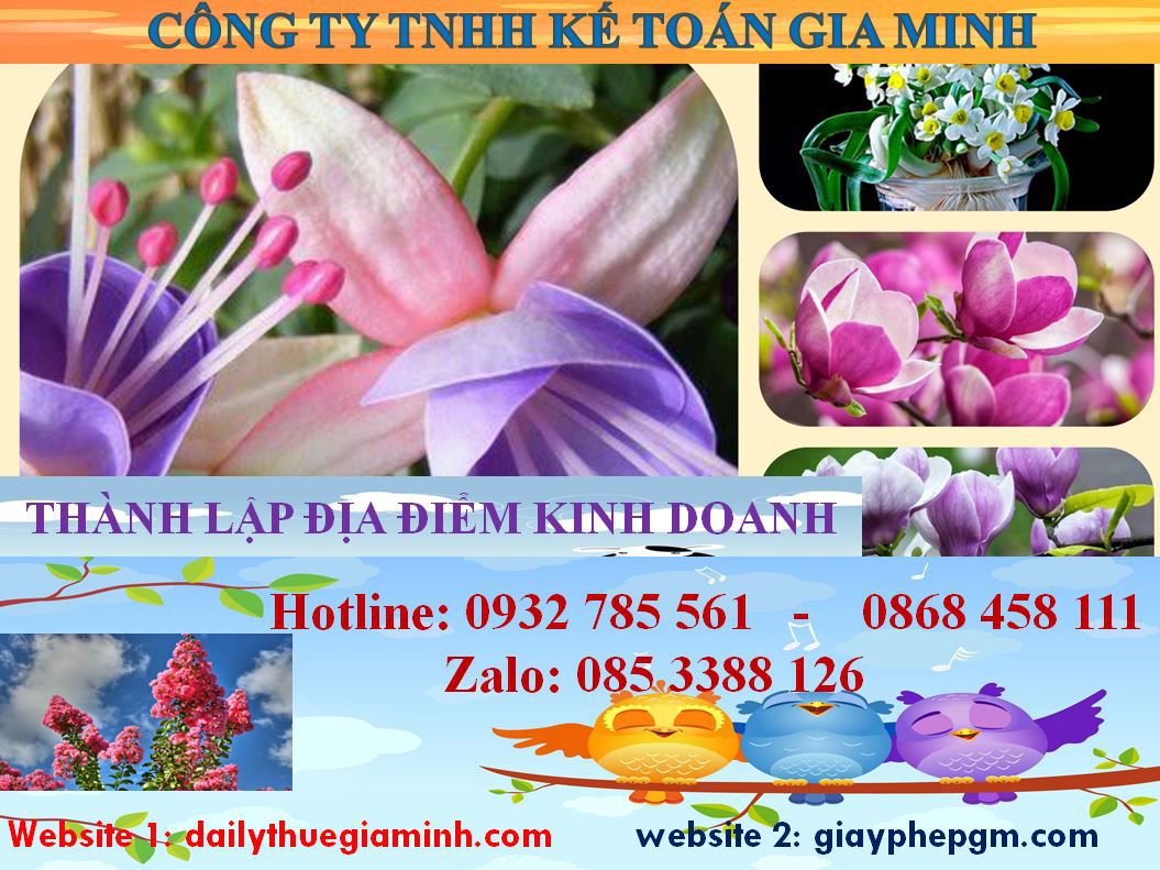 Thành lập địa điểm kinh doanh tại Khánh Hòa 4 Thủ tục thành lâp địa điểm kinh doanh tại Khánh Hòa