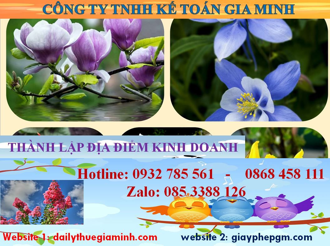 Thủ tục thành lâp địa điểm kinh doanh tại Lai Châu