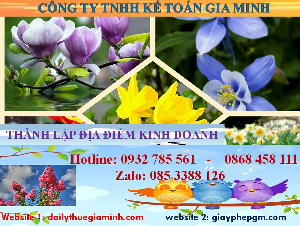Thành lập địa điểm kinh doanh tại Lâm Đồng 1 Thủ tục thành lâp địa điểm kinh doanh tại Lâm Đồng