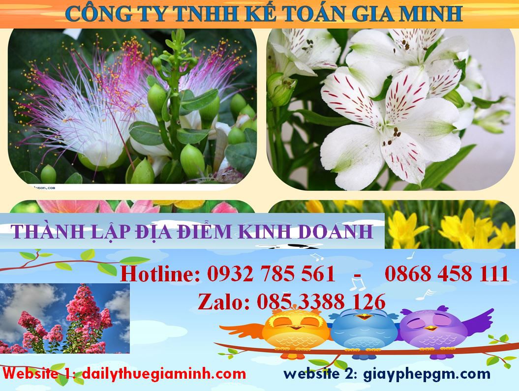 Thành lập địa điểm kinh doanh tại TPHCM 3 Thủ tục thành lâp địa điểm kinh doanh tại TPHCM