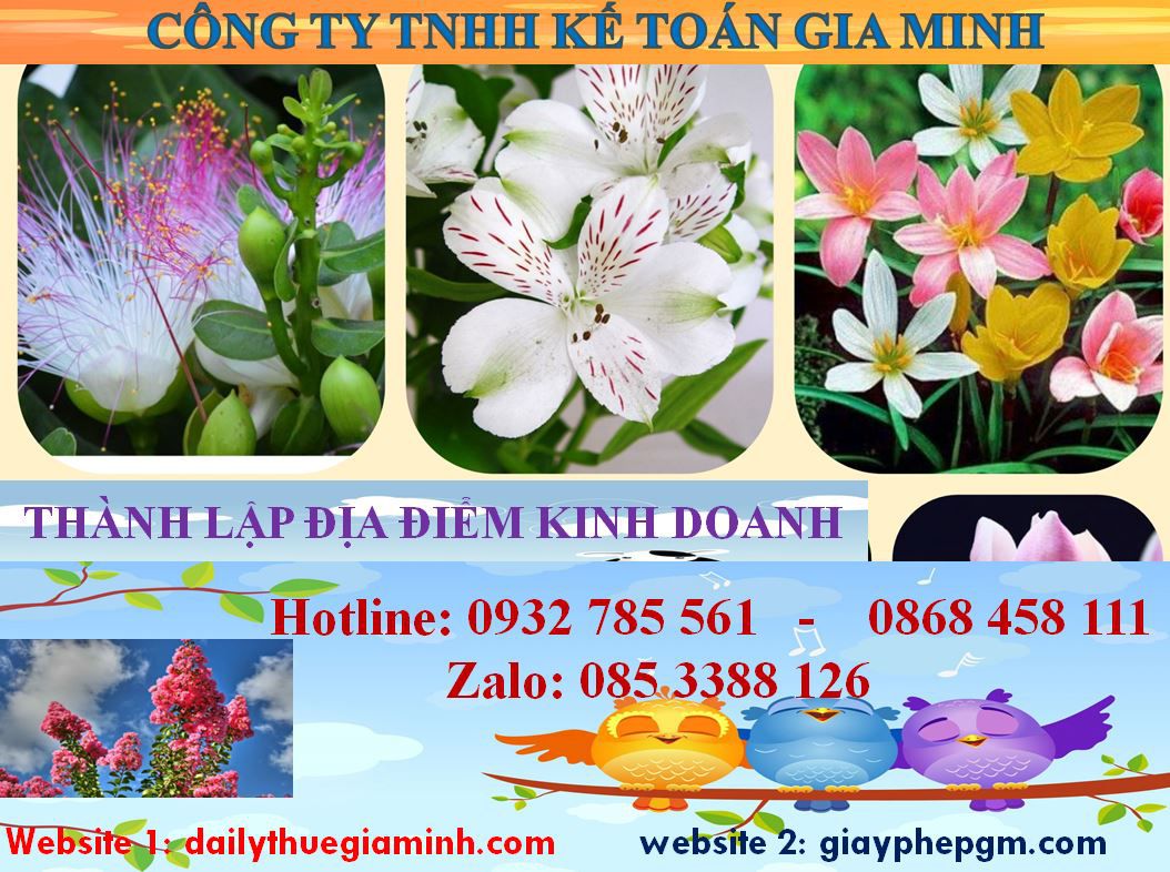 Thành lập địa điểm kinh doanh tại Yên Bái 3 Thủ tục thành lâp địa điểm kinh doanh tại Yên Bái