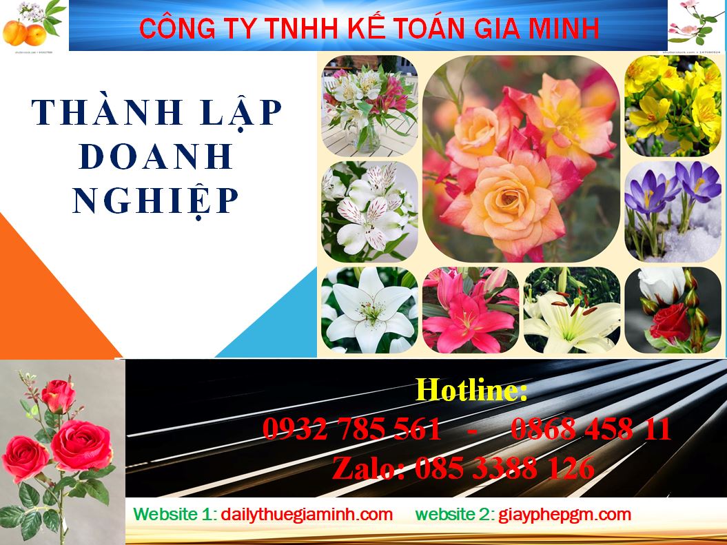 Dịch vụ thành lập doanh nghiệp tại huyện Nhà Bè 4 Thủ tục thành lập doanh nghiệp tại huyện Nhà Bè