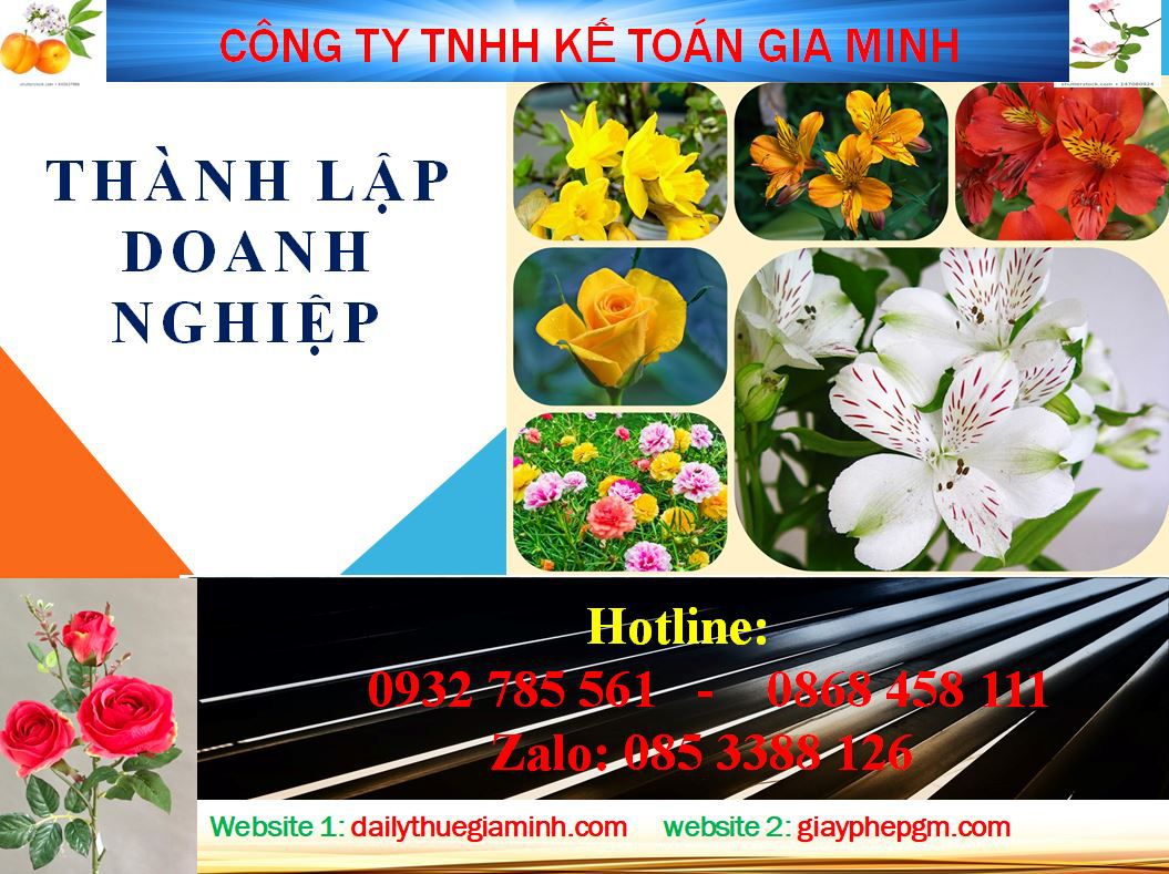 Dịch vụ thành lập doanh nghiệp tại Thanh Hóa 4 Thủ tục thành lập doanh nghiệp tại Thanh Hóa