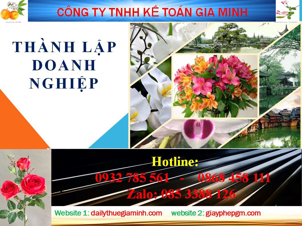 Thành lập doanh nghiệp tư nhân tại Lai Châu 1 Thủ tục thành lập doanh nghiệp tư nhân tại Lai Châu