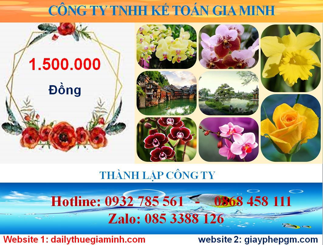 Thành lập doanh nghiệp tư nhân tại Sơn La 5 Chi phí thành lập doanh nghiệp tư nhân tại Sơn La