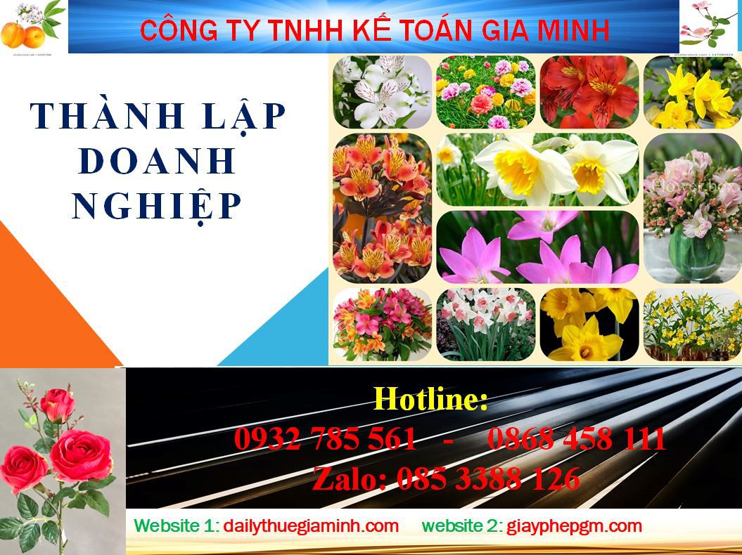 Thành lập doanh nghiệp tư nhân tại Sơn La 4 Thủ tục thành lập doanh nghiệp tư nhân tại Sơn La