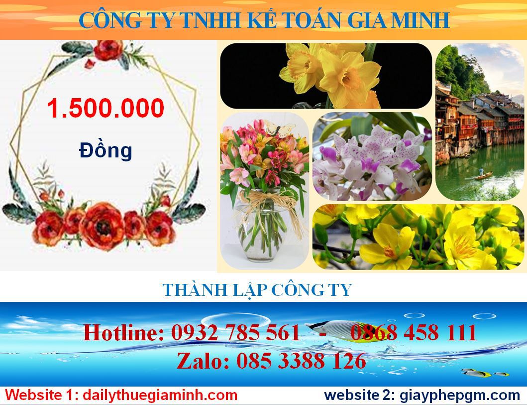 Thành lập doanh nghiệp tư nhân tại Thị xã Thuận An 5 Chi phí thành lập doanh nghiệp tư nhân tại Thị xã Thuận An