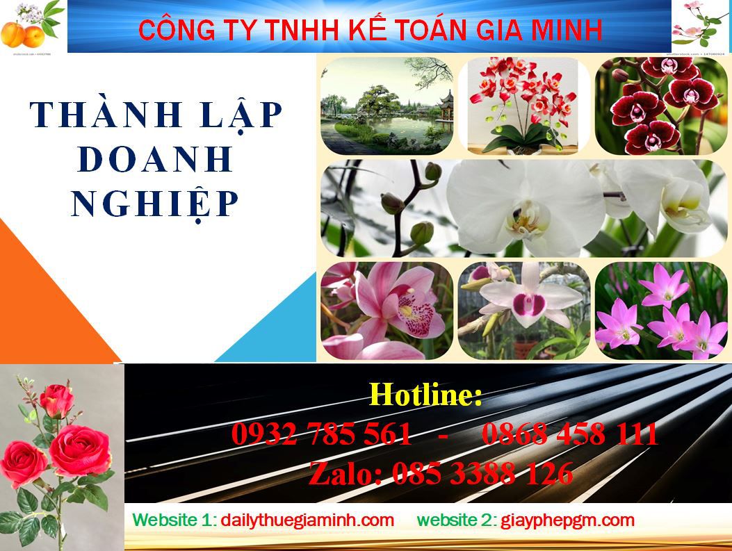 Thành lập doanh nghiệp tư nhân tại Tuyên Quang 4 Thủ tục thành lập Doanh nghiệp tư nhân tại tuyên quang