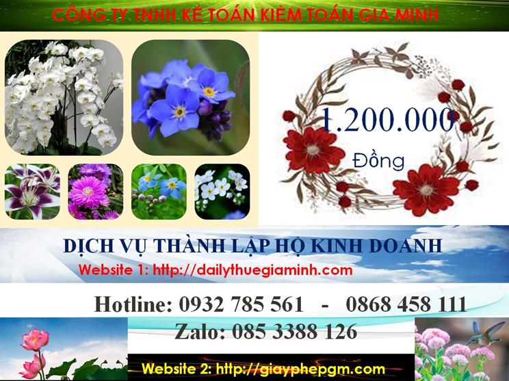 Thành lập hộ kinh doanh tại Hà Giang 5 Chi phí hành lập hộ kinh doanh tại Hà Giang