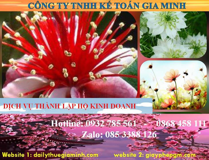 Thành lập hộ kinh doanh tại Quận 12 4 Thủ tục thành lập hộ kinh doanh tại Quận 12