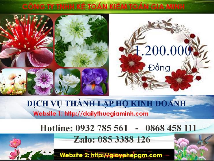 Thành lập hộ kinh doanh tại Yên Bái 5 Chi phí hành lập hộ kinh doanh tại TuyêChi phí hành lập hộ kinh doanh tại Yên Bái