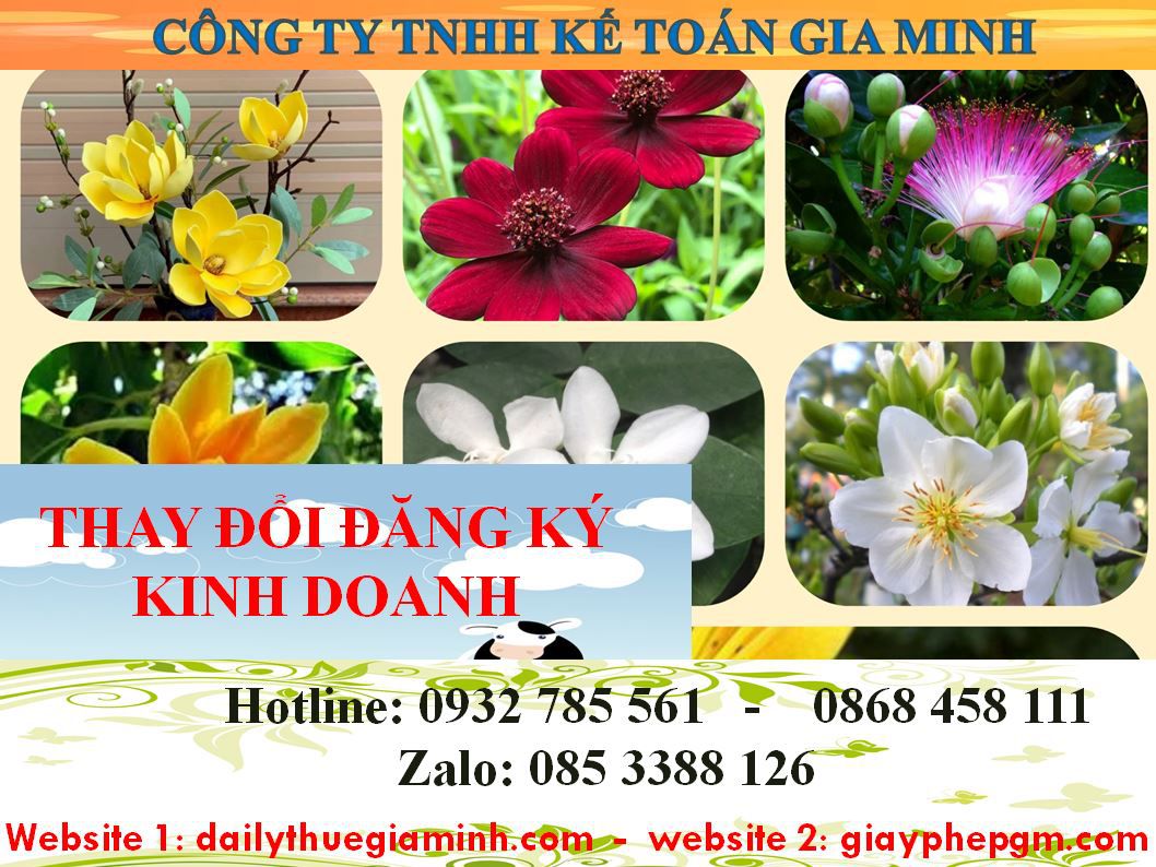 Thay đổi đăng ký kinh doanh tại Hưng Yên 4 Dịch vụ thay đổi đăng ký kinh doanh ở Hưng Yên