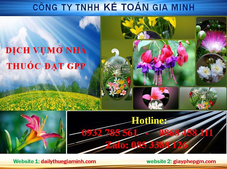 Thủ tục mở nhà thuốc đạt GPP tại An Giang