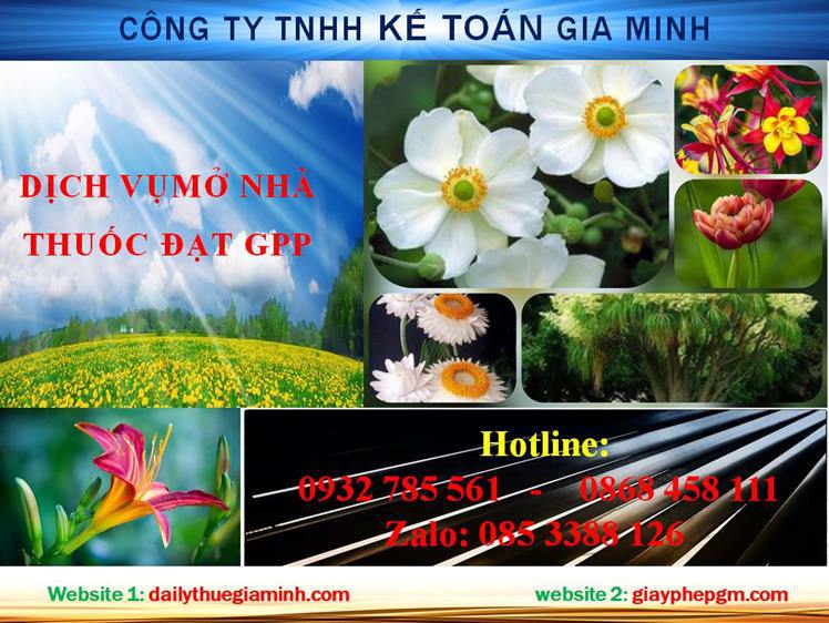 Dịch vụ mở nhà thuốc đạt GPP tại Huyện Bình Chánh 1 Thủ tục mở nhà thuốc đạt GPP tại Huyện Bình Chánh