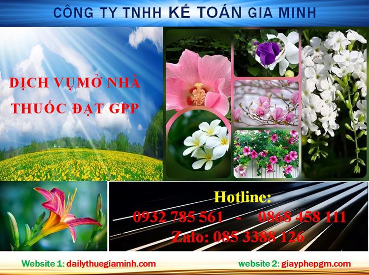 Dịch vụ mở nhà thuốc đạt GPP tại Huyện Quốc Oai 4 Thủ tục mở nhà thuốc đạt GPP tại Huyện Quốc Oai