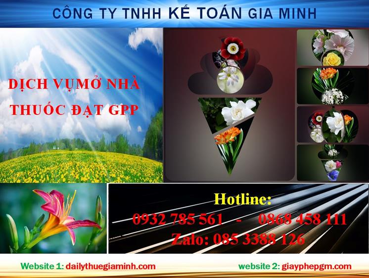 Dịch vụ mở nhà thuốc đạt GPP tại TP Thủ Dầu Một 1 Thủ tục mở nhà thuốc đạt GPP tại TP Thủ Dầu Một