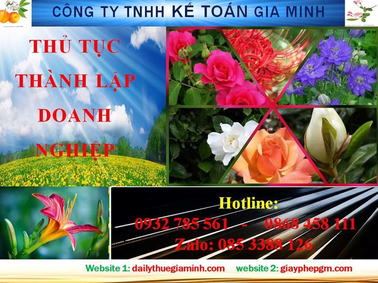 Thủ tục thành lập doanh nghiệp tại Hà Nam 4 Dịch vụ thành lập doanh nghiệp tại Hà Nam
