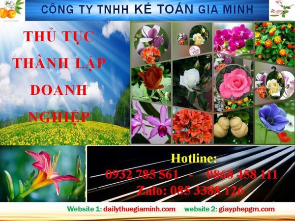 Dịch vụ thành lập doanh nghiệp tại Huyện Phú Giáo