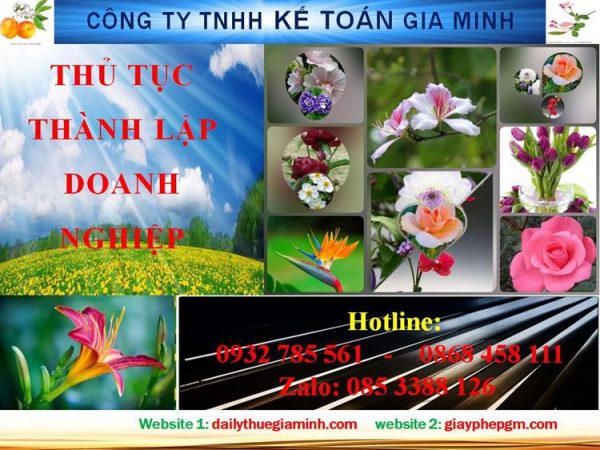 Dịch vụ thành lập doanh nghiệp tại TP Thủ Dầu Một