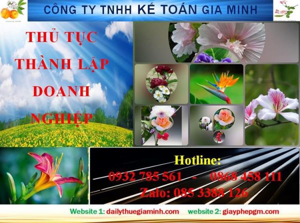 Dịch vụ thành lập doanh nghiệp tại Thị Xã Tân Uyên