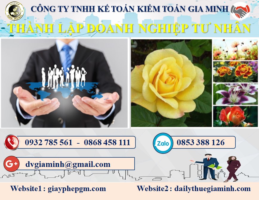 Thành lập doanh nghiệp tư nhân tại TPHCM 8 Dịch vụ thành lập doanh nghiệp tư nhân tại TPHCM