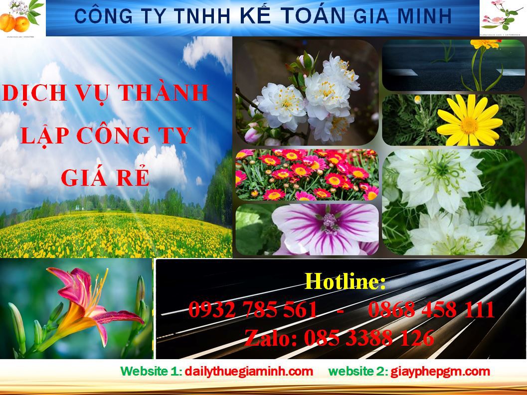 Thủ tục thành lập hộ kinh doanh tại Huyện Dầu Tiếng
