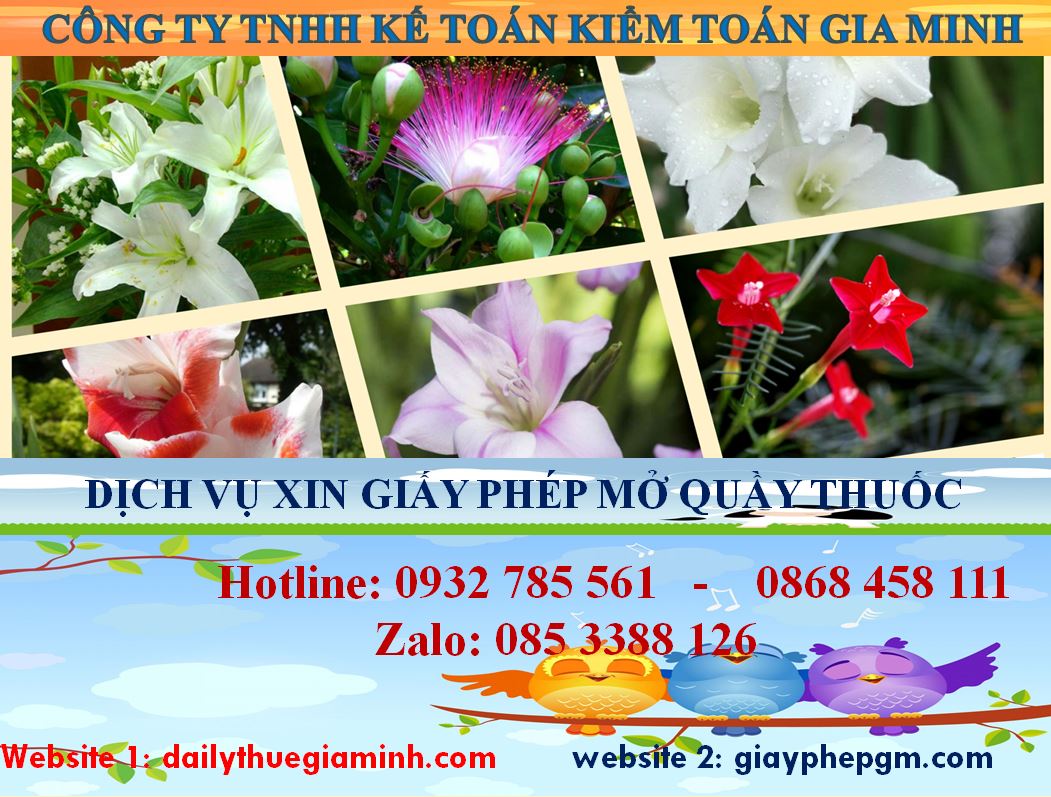 Xin giấy phép mở nhà thuốc tại huyện Dầu Tiếng 4 Thủ tục mở quầy thuốc tại huyện Dầu Tiếng