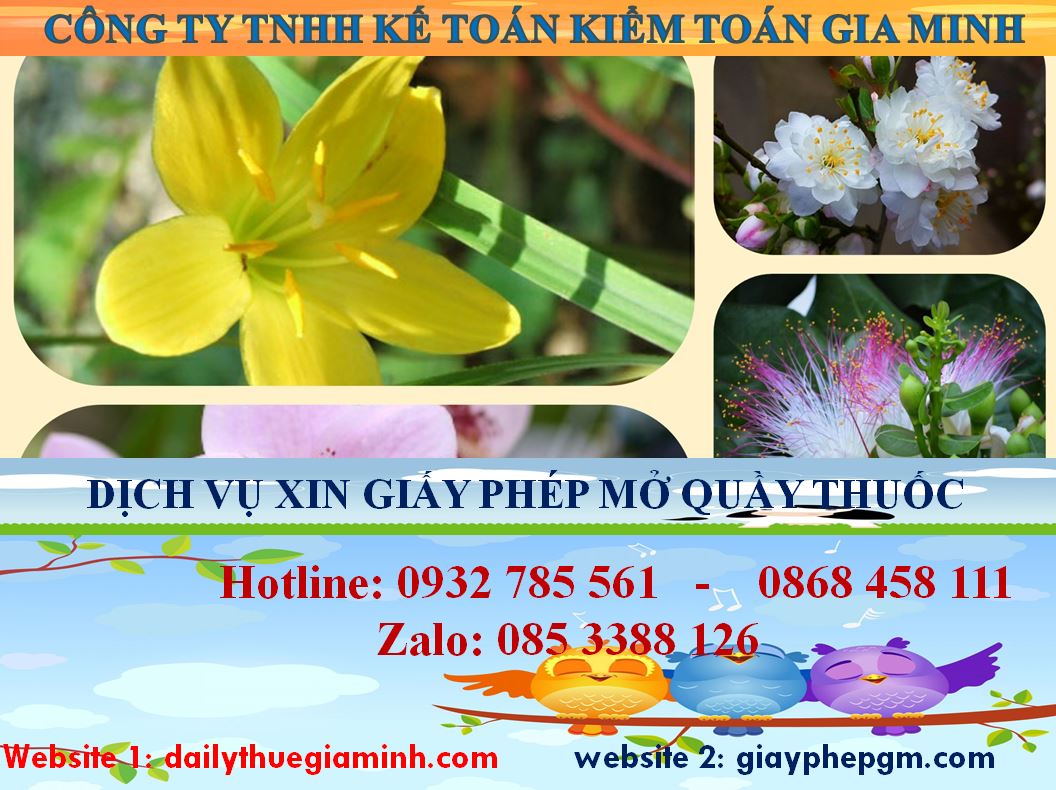Xin giấy phép mở nhà thuốc tại thị xã Bến Cát 4 Thủ tục mở quầy thuốc tại thị xã Bến Cát