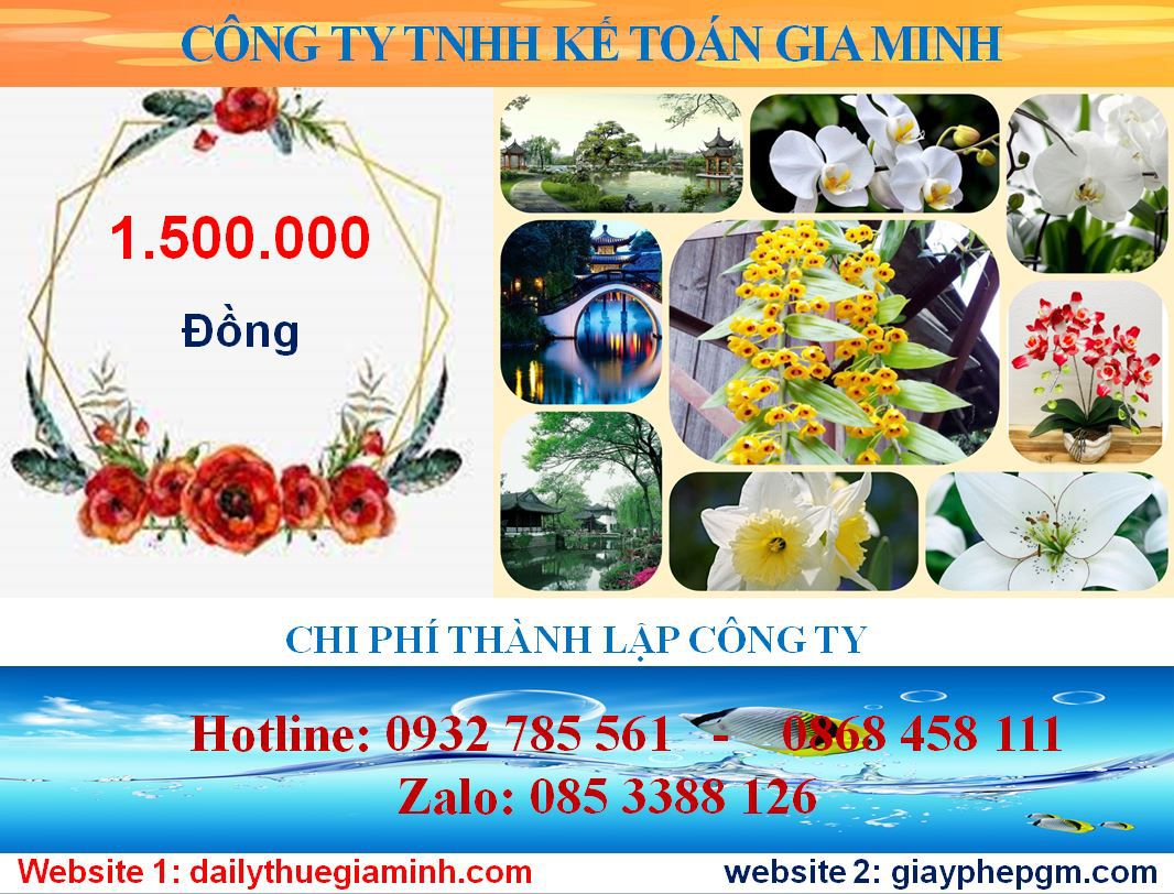 Tư vấn thành lập công ty tại Bắc Kạn 5 Chi phí thành lập công ty tại Bắc Cạn