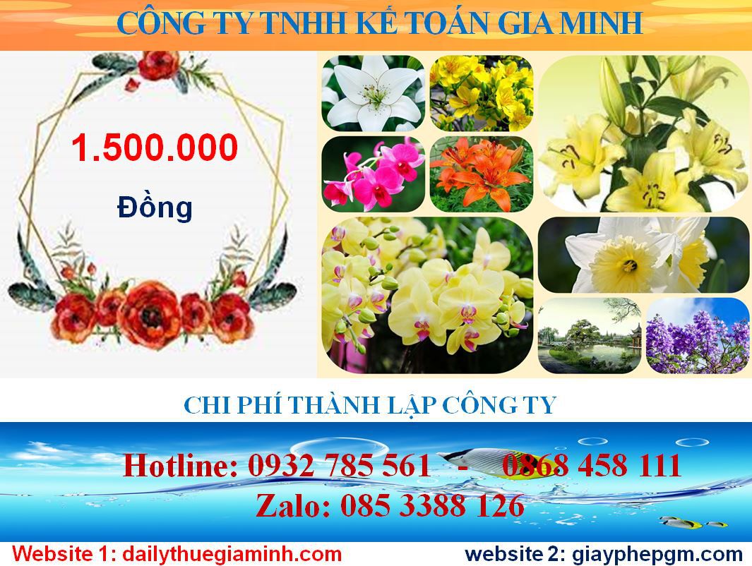 Tư vấn thành lập công ty tại Hà Nam 5 Chi phí thành lập công ty tại Hà Nam