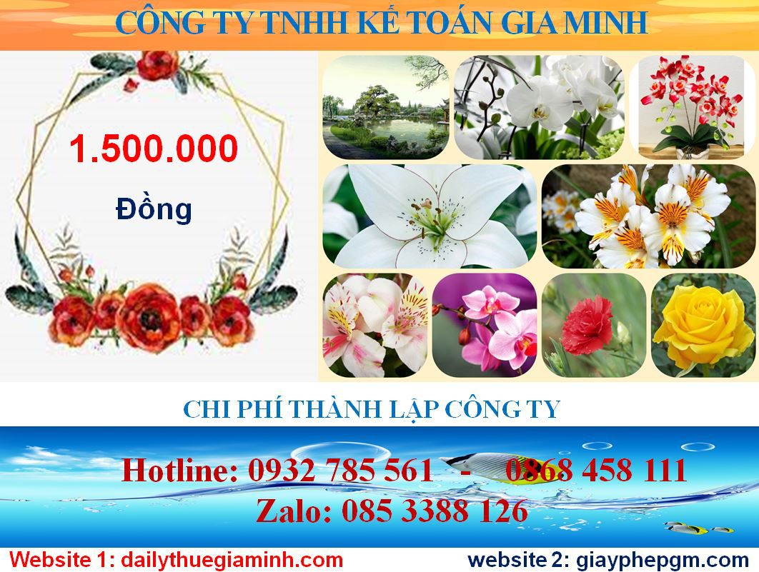 Tư vấn thành lập công ty tại Lào Cai 5 Chi phí thành lập công ty tại Lào Cai