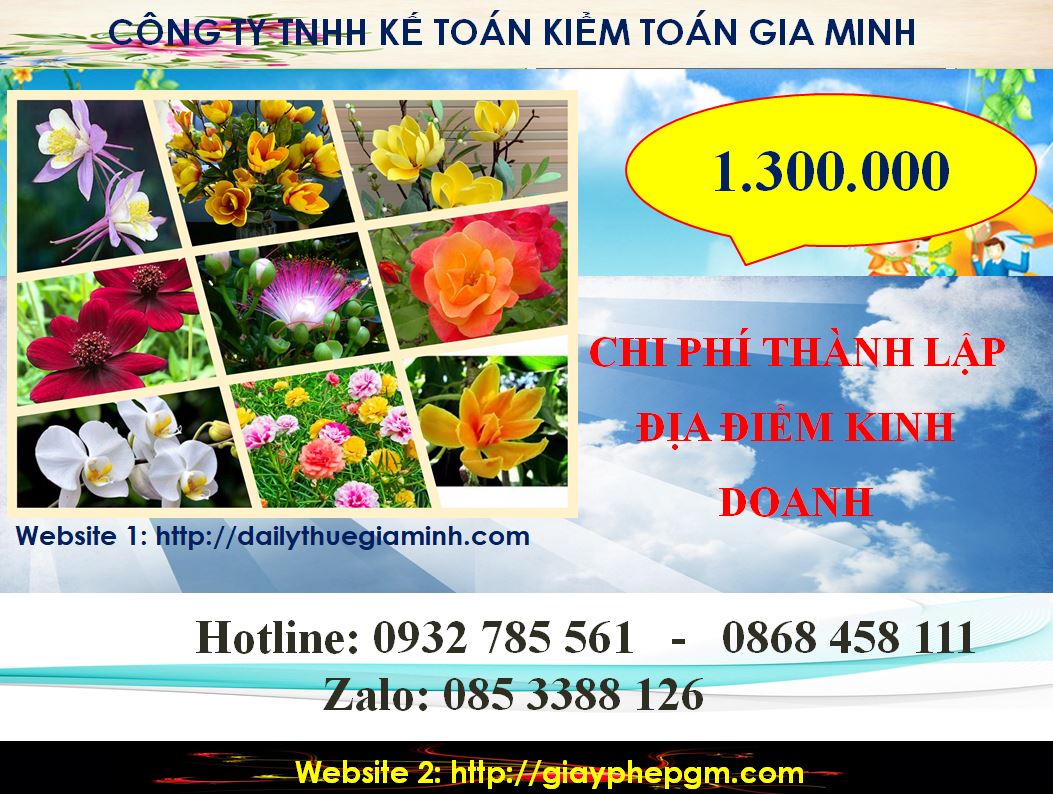 Dịch vụ thành lập địa điểm kinh doanh tại Hải Phòng 5 Chi phí thành lập địa điểm kinh doanh tại Hải Phòng