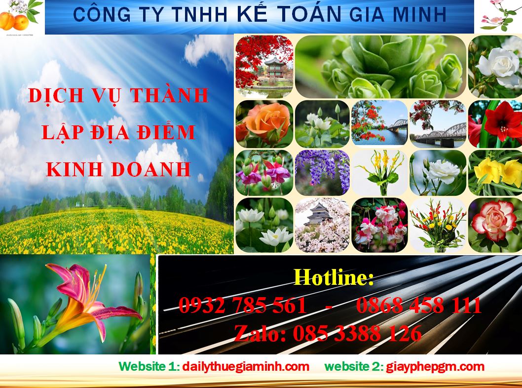 Dịch vụ thành lập địa điểm kinh doanh tại Vĩnh Phúc 4 Thủ tục thành lập địa điểm kinh doanh tại Vĩnh Phúc