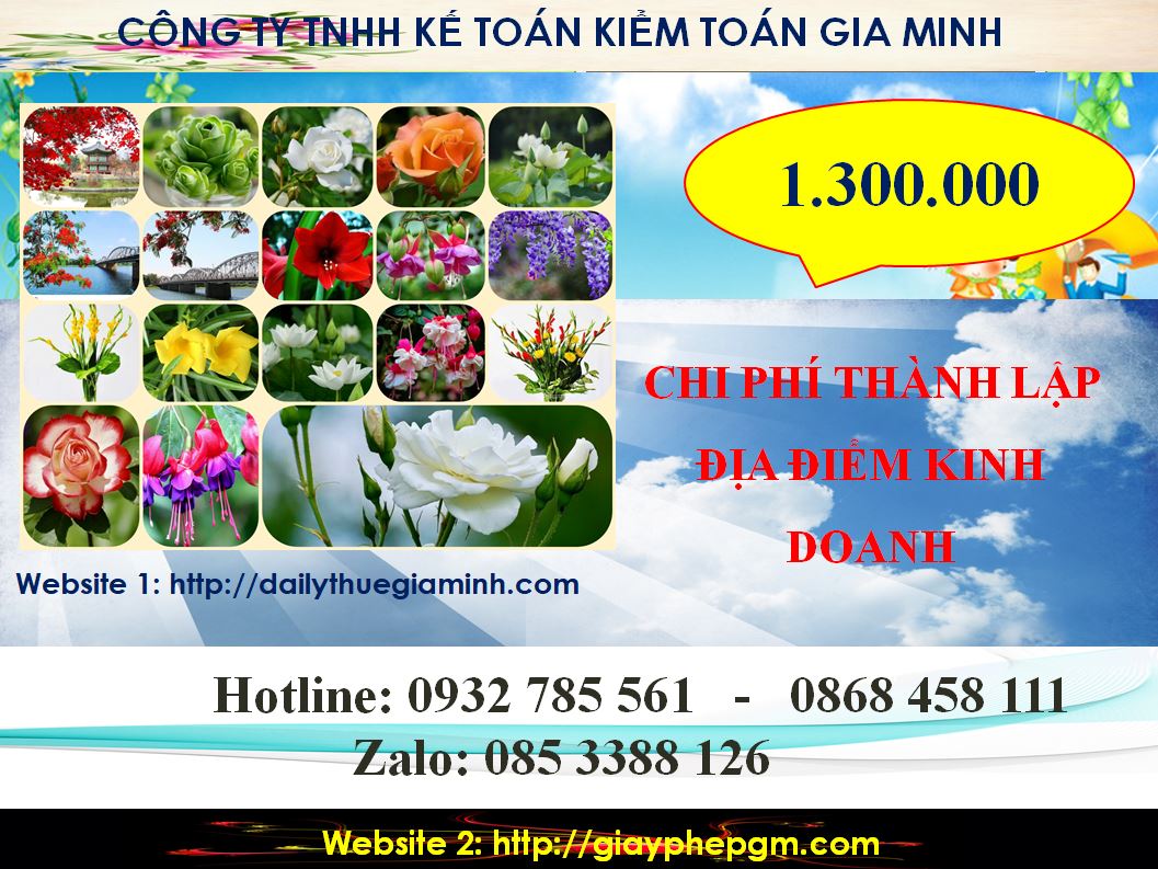 Dịch vụ thành lập địa điểm kinh doanh tại Vũng Tàu 5 Chi phí thành lập địa điểm kinh doanh tại Vũng Tàu
