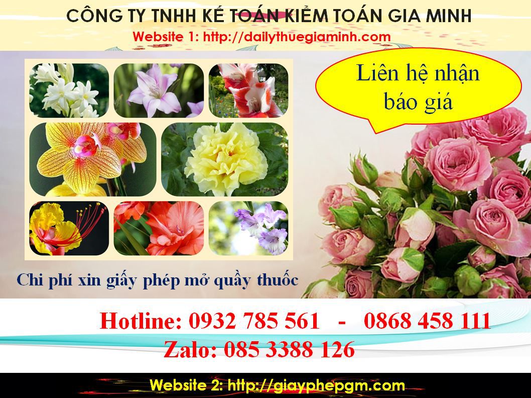 Xin giấy phép mở nhà thuốc tại Bắc Kạn 5 Chi phí xin giấy phép mở nhà thuốc tại Bắc Kạn