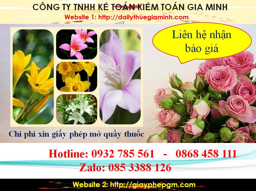 Xin giấy phép mở nhà thuốc tại Đồng Tháp 5 Chi phí xin giấy phép mở nhà thuốc tại Đồng Tháp