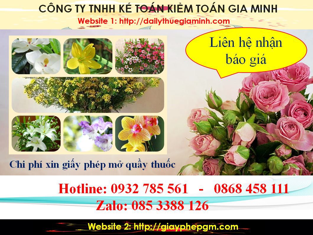 Chi phí xin giấy phép mở nhà thuốc tại Hòa Bình