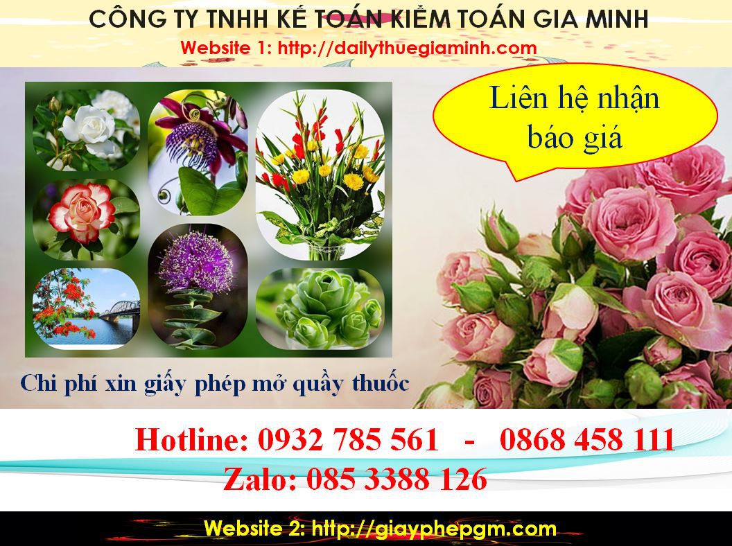 Xin giấy phép mở nhà thuốc tại Khánh Hòa 5 Chi phí xin giấy phép mở nhà thuốc tại Khánh Hòa