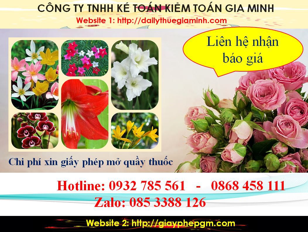 Xin giấy phép mở nhà thuốc tại Tiền Giang 5 Chi phí xin giấy phép mở nhà thuốc tại Tiền Giang