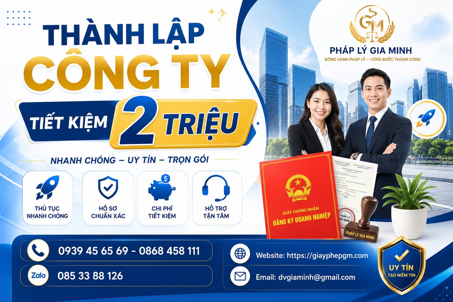 Thành lập công ty nhanh đúng quy định tại Sơn La