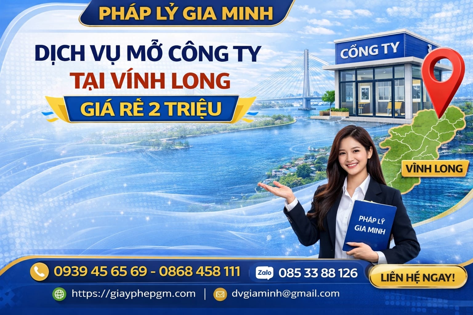 Tư vấn mở doanh nghiệp tại Vĩnh Long chuyên nghiệp