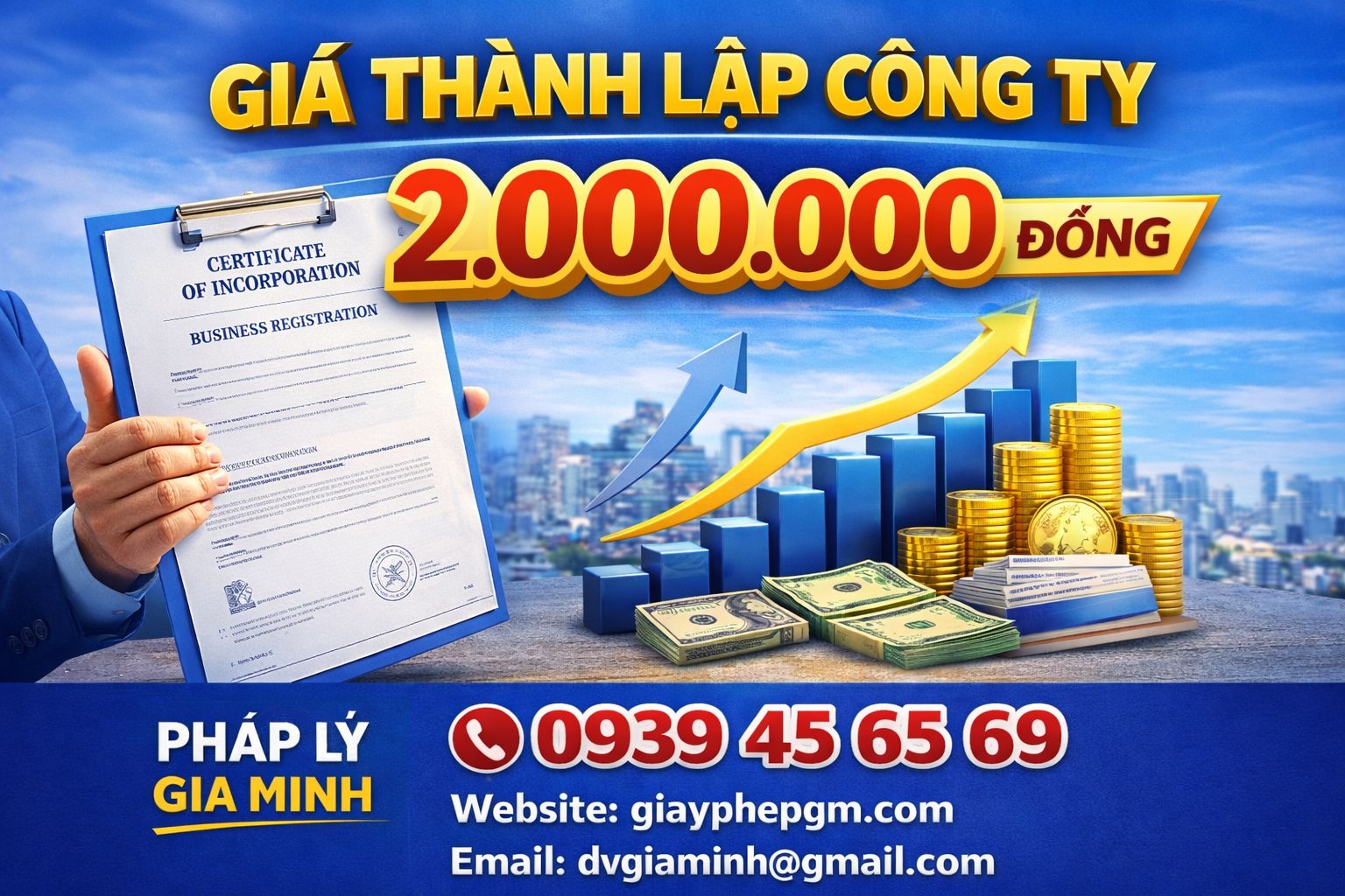 Chi phí thành lập công ty du lịch tại Thừa Thiên Huế