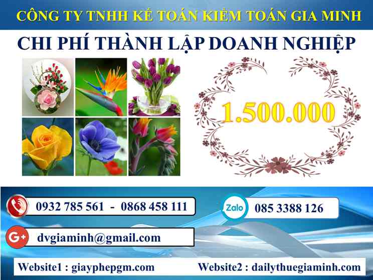 Chi phí thành lập công ty âm nhạc tại Huyện Nhà Bè