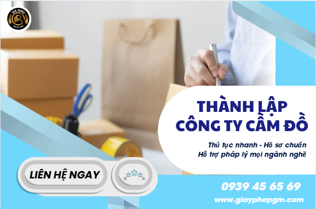 Thành lập công ty cầm đồ tại Vĩnh Long | Hồ sơ, thủ tục & pháp lý chi tiết 3 Dịch vụ thành lập công ty cầm đồ tại Vĩnh Long